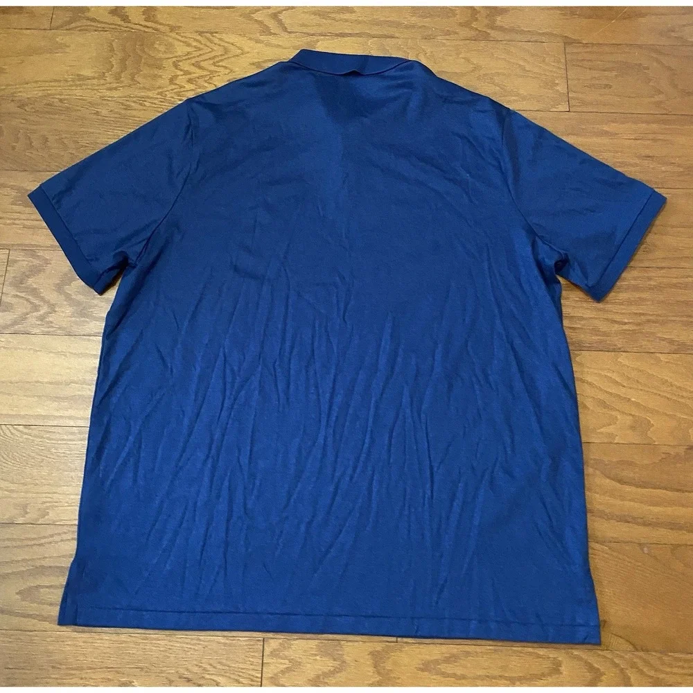 NWT Polo Ralph Lauren Polo Shirt Classic Fit Pony XXL Blue Men's 2XL MSRP $110‎